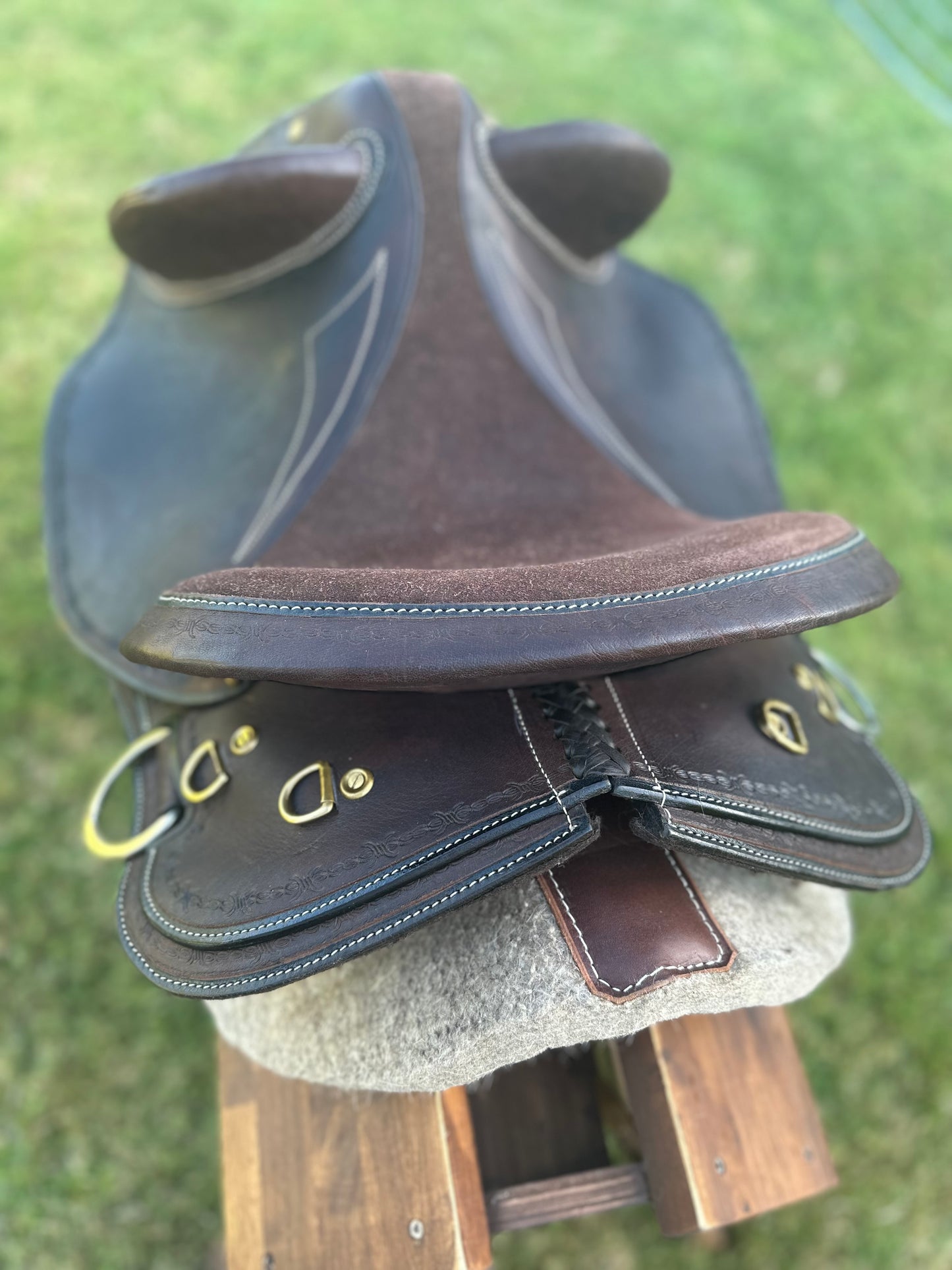 Campdraft Stock Saddle - “Coast”