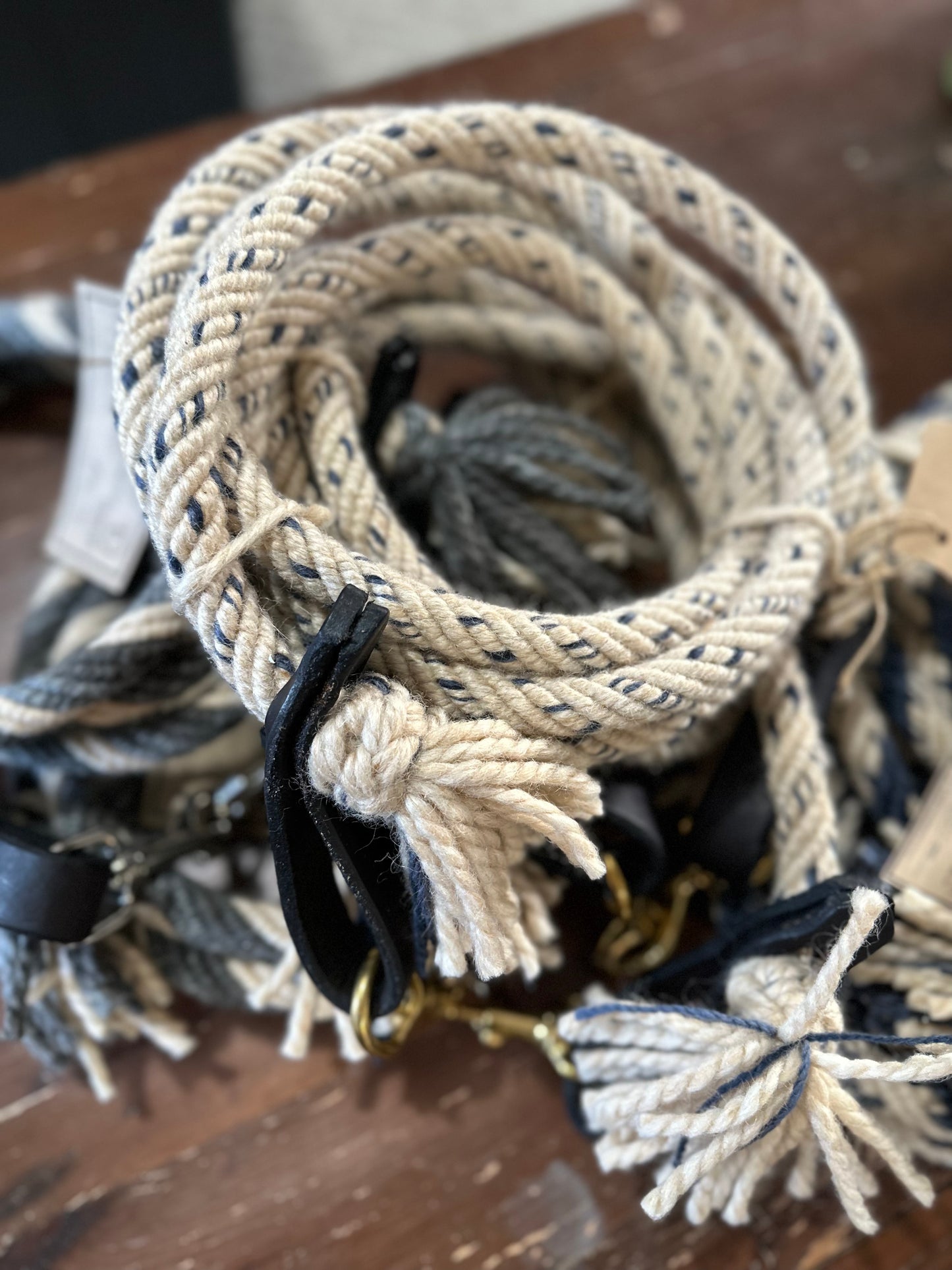 NZ Wool Loop Reins