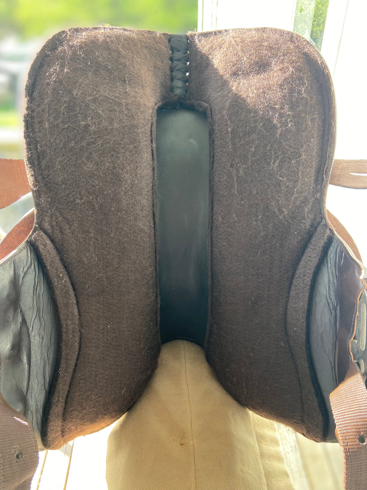 Campdraft Saddle underside