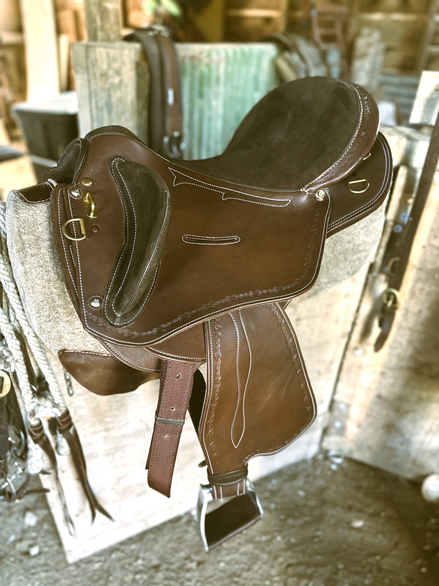 Half Breed Saddle New