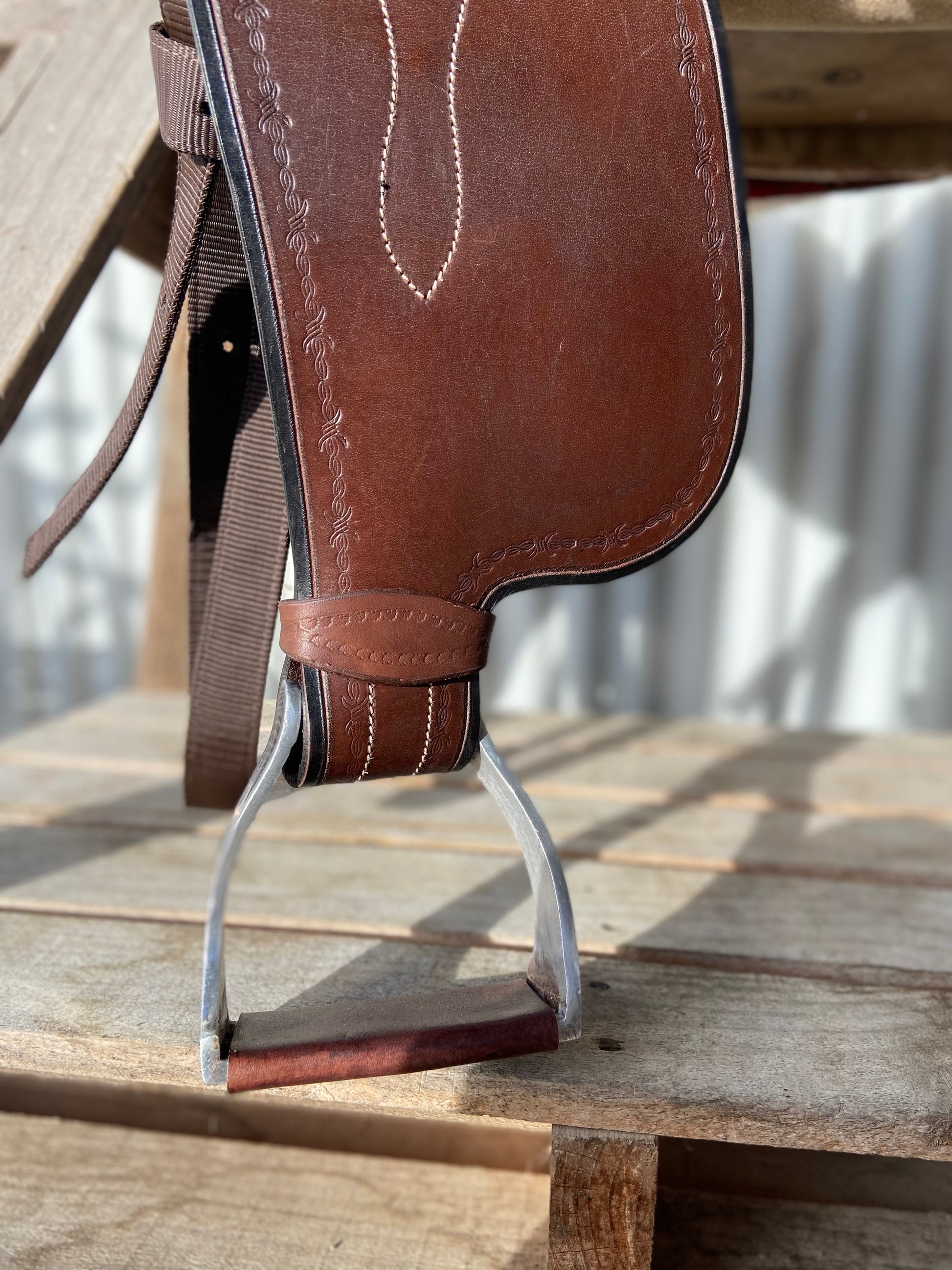 Adjustable Half Breed Saddle - Trail