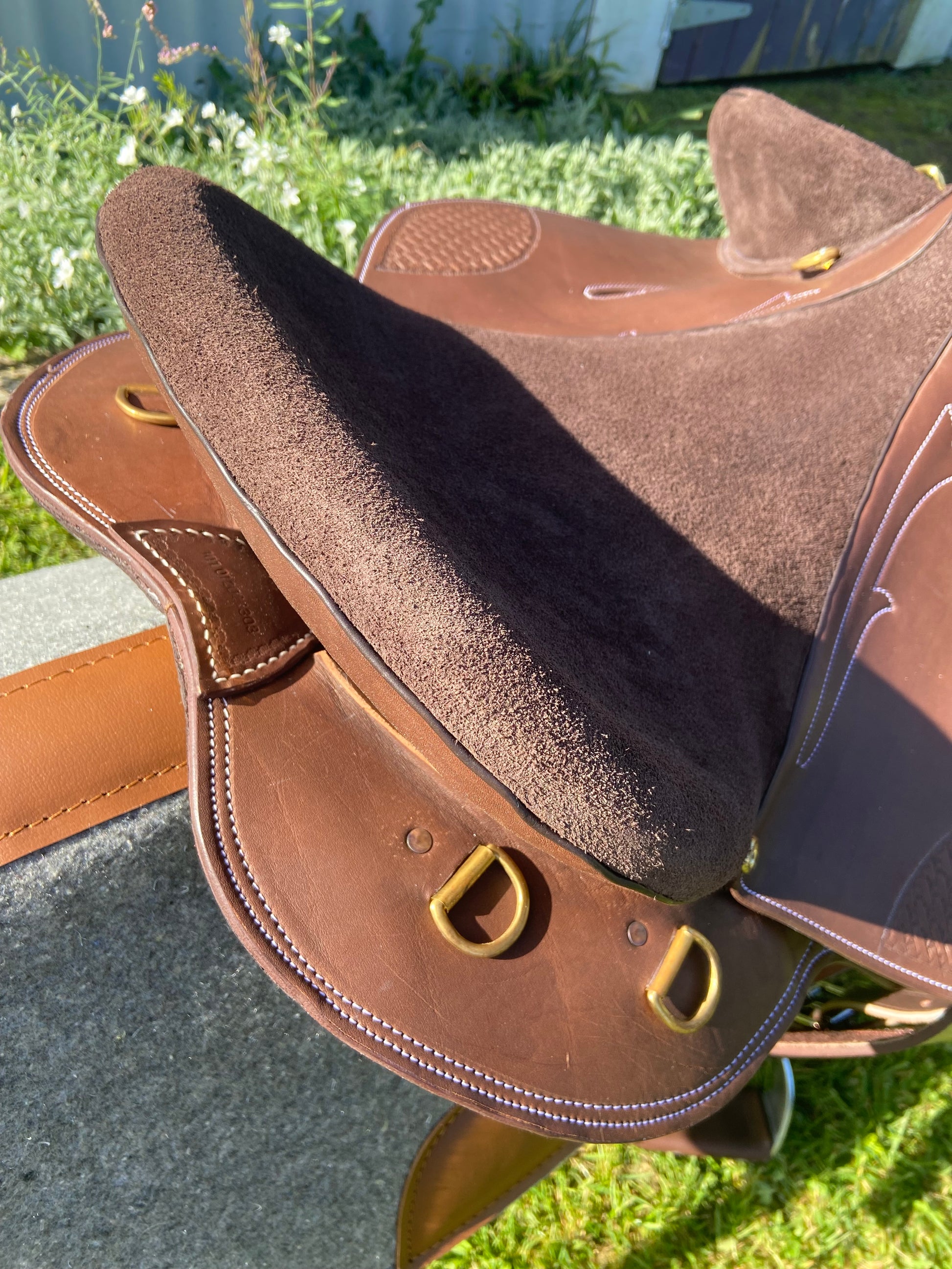 Adjustable Half Breed Saddle - Trail